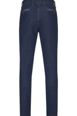CLUB OF COMFORT High Stretch Denim-Jeans blue Garvey Flat-Front
