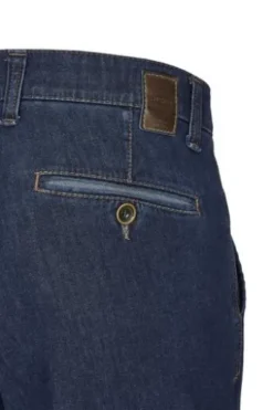 CLUB OF COMFORT High Stretch Denim-Jeans blue Garvey Flat-Front