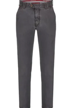 CLUB OF COMFORT High-Stretch Thermo Hose Garvey anthrazit mit Thermolite-Futter