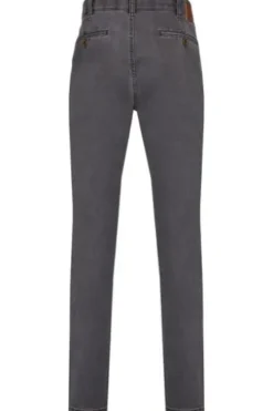 CLUB OF COMFORT High-Stretch Thermo Hose Garvey anthrazit mit Thermolite-Futter
