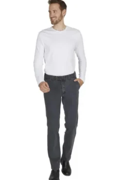 CLUB OF COMFORT High-Stretch Thermo Hose Garvey anthrazit mit Thermolite-Futter