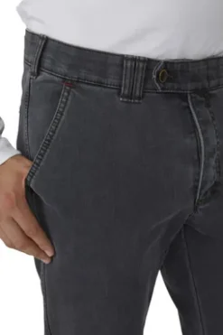 CLUB OF COMFORT High-Stretch Thermo Hose Garvey anthrazit mit Thermolite-Futter