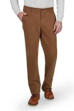 CLUB OF COMFORT High-Stretch Thermo Hose Garvey hellbraun