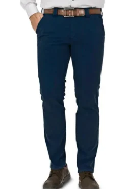 CLUB OF COMFORT High-Stretch Thermo Hose Garvey blueblack mit Thermolite-Futter