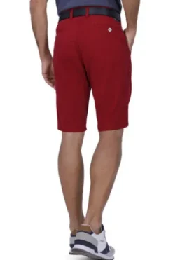 CLUB OF COMFORT Shorts rot España Pima Cotton mit Sonnenschutz