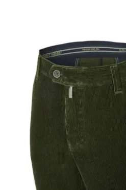 CLUB OF COMFORT Stretch-Cord-Hose oliv Garvey
