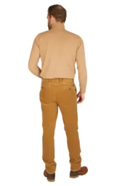 CLUB OF COMFORT Stretch-Feincord Hose beige Garvey