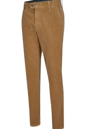 CLUB OF COMFORT Stretch-Feincord Hose beige Garvey