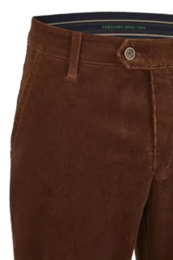 CLUB OF COMFORT Stretch-Feincord Hose rost Garvey