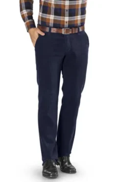 CLUB OF COMFORT Stretch-Feincord Hose marine Garvey