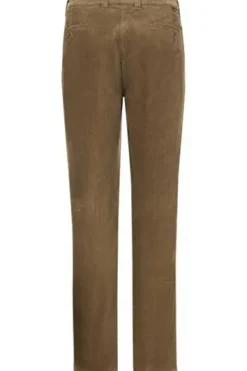 CLUB OF COMFORT Stretch-Feincord Hose hellbraun Garvey
