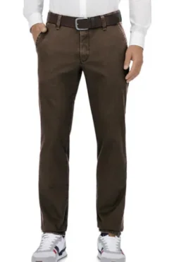 CLUB OF COMFORT Thermo-Stretch-Hose braun mit Thermolite-Futter
