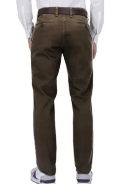 CLUB OF COMFORT Thermo-Stretch-Hose braun mit Thermolite-Futter
