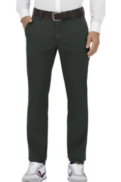 CLUB OF COMFORT Thermo-Stretch-Hose oliv mit Thermolite-Futter