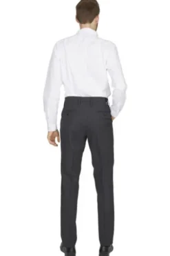 CLUB OF COMFORT Wollhose anthrazit Santos, Stretch