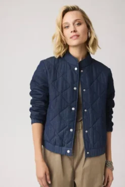 COVERED Steppblouson Davina dark blue