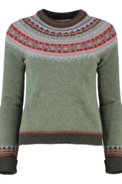ERIBE Pullover Alpine breamer gemustert im Fair-Isle Strickmuster