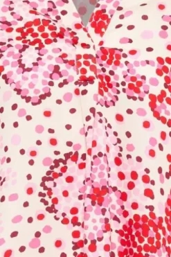 ETERNA Bluse pink gepunktet 3/4-Arm