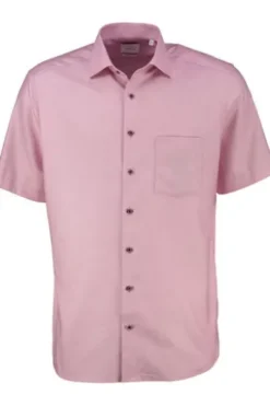 ETERNA Hemd beere Comfort Fit Kurzarm