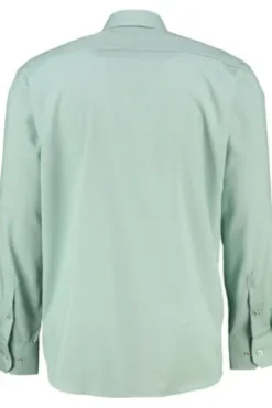 ETERNA Hemd grün Comfort Fit Langarm