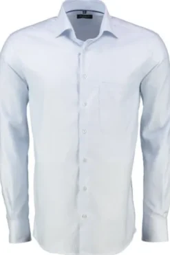 ETERNA Hemd Hellblau Comfort Fit Langarm