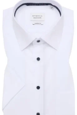 ETERNA Hemd weiss Comfort Fit Kurzarm