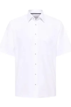 ETERNA Hemd weiss Comfort Fit Kurzarm
