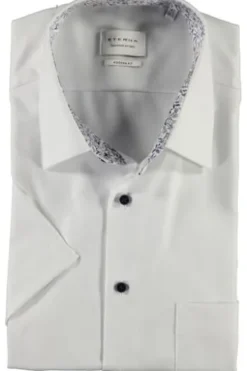 ETERNA Hemd weiss Comfort Fit Kurzarm