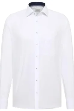 ETERNA Hemd weiss Comfort Fit Langarm