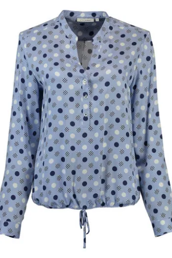ETERNA Tunika-Bluse blau