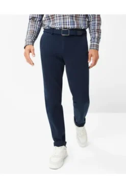 EUREX BY BRAX Baumwoll-Stretch-Hose Thilo marine mit Stretch-Bund