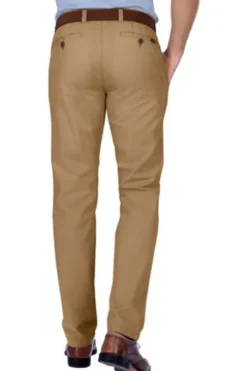 EUREX BY BRAX Baumwoll-Stretch- Hose Jim camel Chino