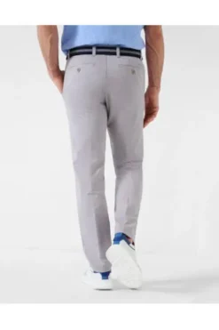 EUREX BY BRAX Baumwoll-Stretch- Hose Jim hellgrau Chino