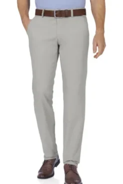 EUREX BY BRAX Baumwoll-Stretch- Hose Jim hellgrau Chino