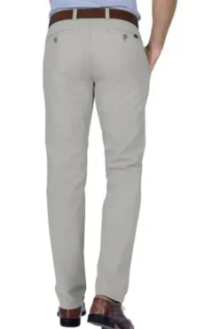 EUREX BY BRAX Baumwoll-Stretch- Hose Jim hellgrau Chino
