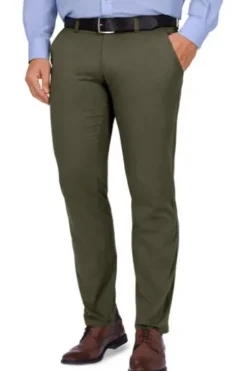 EUREX BY BRAX Baumwoll-Stretch-Hose oliv Jim