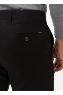 EUREX BY BRAX Chino Hose Jim schwarz Jim in Perma-Qualität