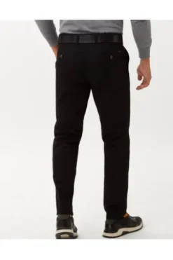 EUREX BY BRAX Chino Hose Jim schwarz Jim in Perma-Qualität