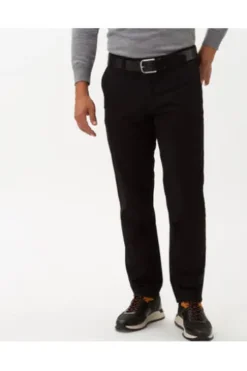 EUREX BY BRAX Chino Hose Jim schwarz Jim in Perma-Qualität