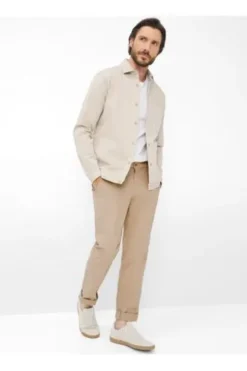 EUREX BY BRAX Chino Hose Thilo beige Regular Fit