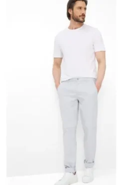EUREX BY BRAX Chino Hose Thilo silver Regular Fit