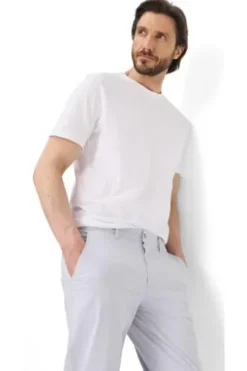 EUREX BY BRAX Chino Hose Thilo silver Regular Fit