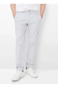 EUREX BY BRAX Chino Hose Thilo silver Regular Fit