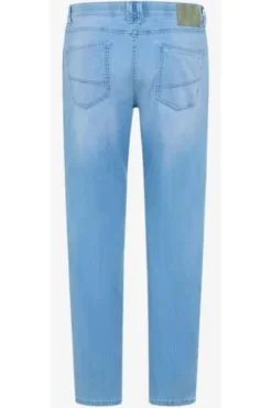 EUREX BY BRAX Denim Five Pocket Jeans bleached blue Regular Fit