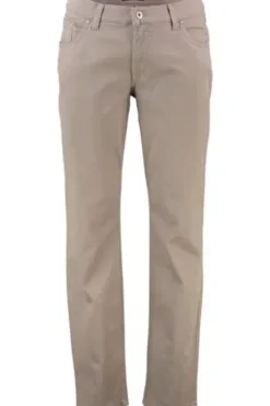 EUREX BY BRAX Five Pocket Baumwoll Hose Luke taupe