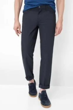 EUREX BY BRAX Five Pocket Hose Luke blue Regular Fit