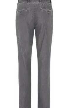 EUREX BY BRAX Flat Front Jeans Jim grau Pima Light Denim