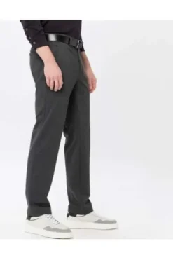 EUREX BY BRAX Jersey Chino Hose Thilo light grey Regular Fit