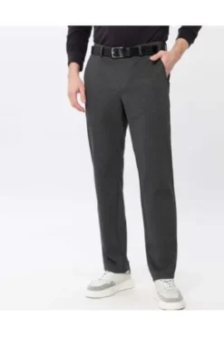 EUREX BY BRAX Jersey Chino Hose Thilo light grey Regular Fit