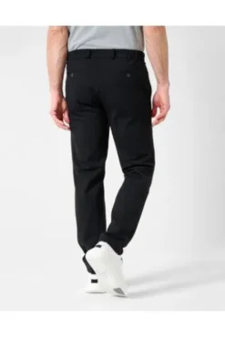 EUREX BY BRAX Jersey Chino Hose Thilo schwarz Regular Fit